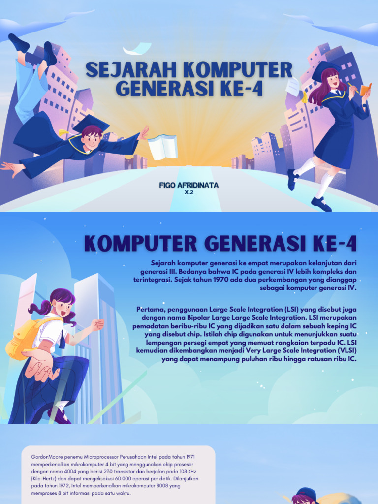 Sejarah dan Ciri Komputer Generasi Keempat | PDF