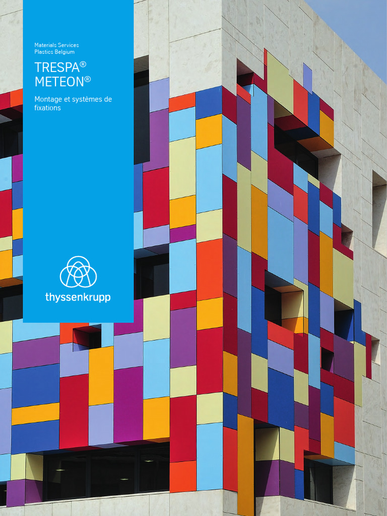 Installation et caractéristiques de Trespa® Meteon | PDF | Bois ...