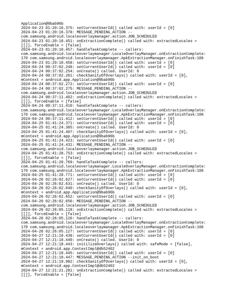 Lom Log | PDF | Android (Robot) | Machines
