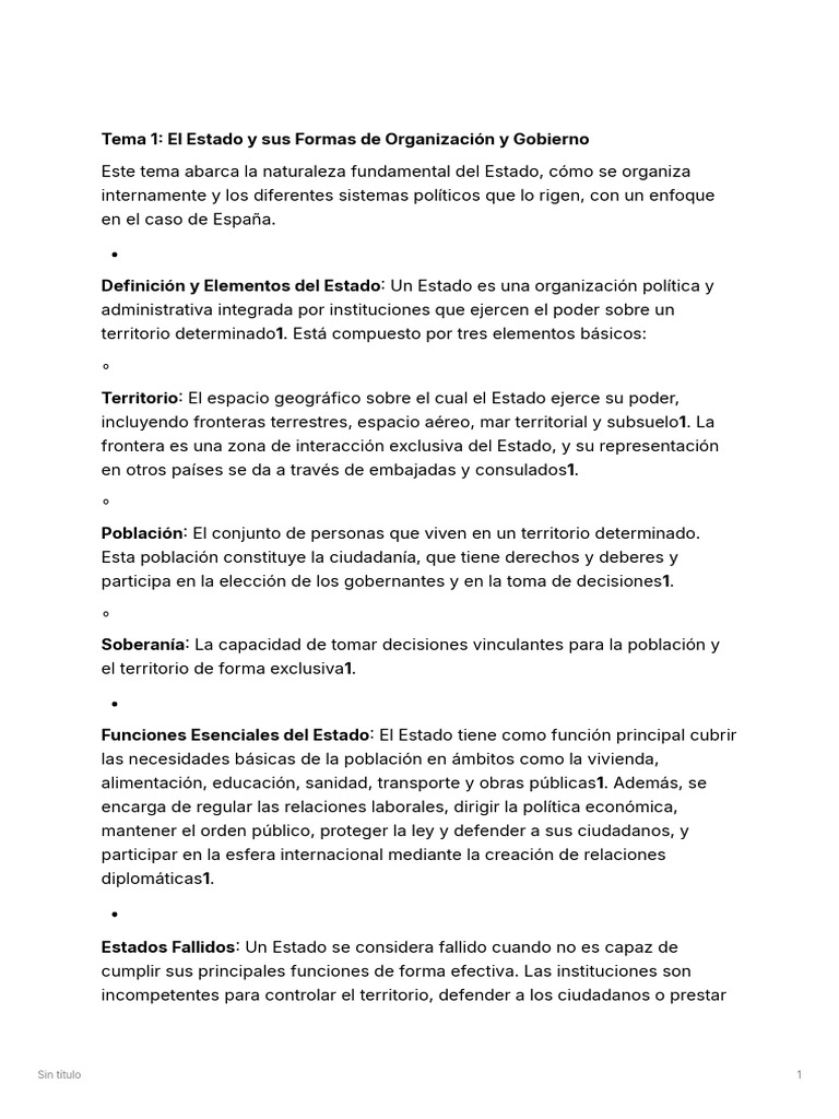 Sin Ttulo | PDF | Estado (política) | Democracia