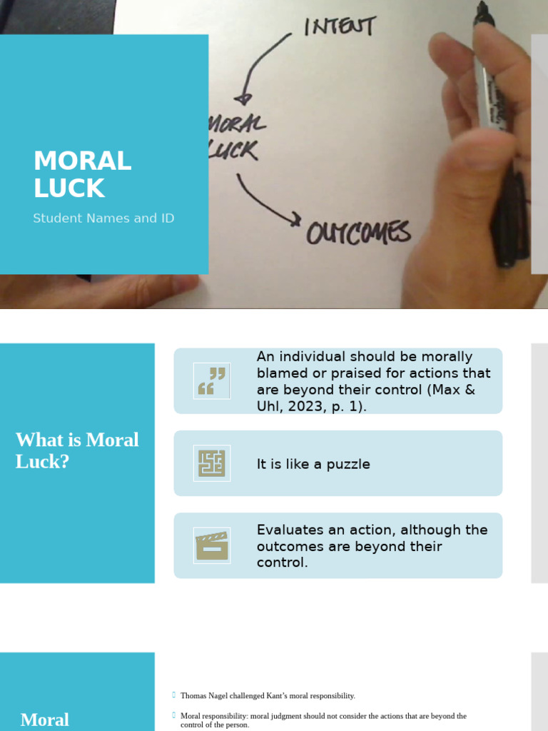 Understanding Moral Luck and Responsibility | PDF | Epistemology | Morality - Stark Varg Moral Luck