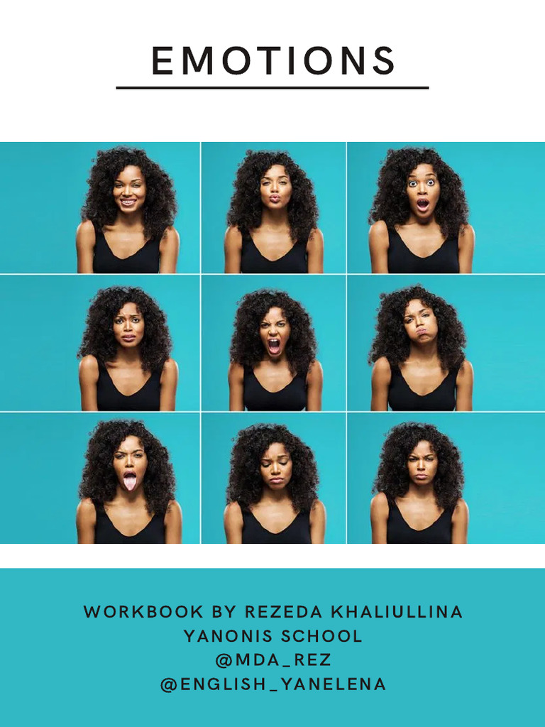 Emotions Workbook for Kids | PDF | Behavioural Sciences | Psychological ...