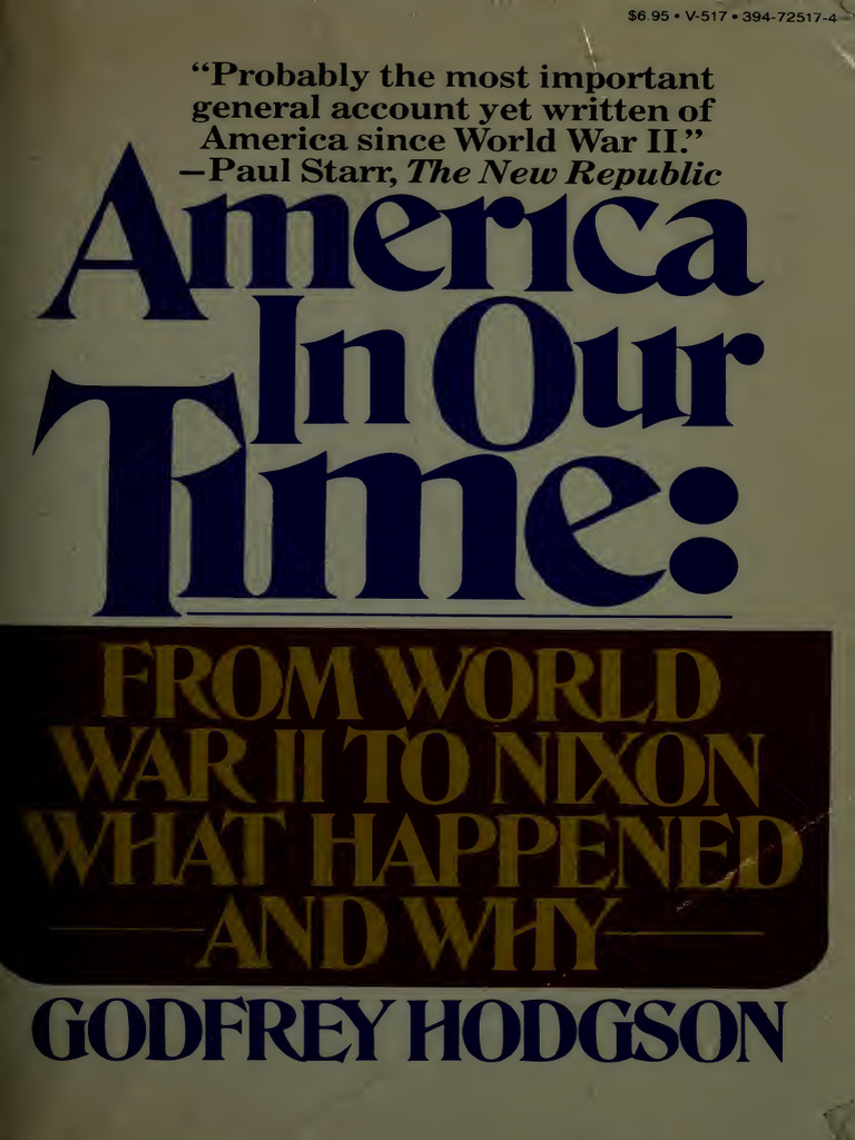America in Our Time: A Critical Overview | PDF | Cost Of Living | John ...
