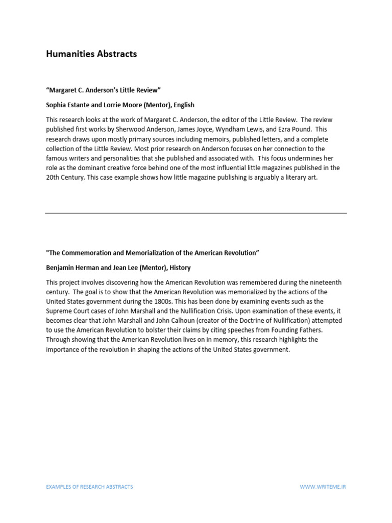 Research Abstracts Across Disciplines | PDF | Hiv | Cytotoxic T Cell