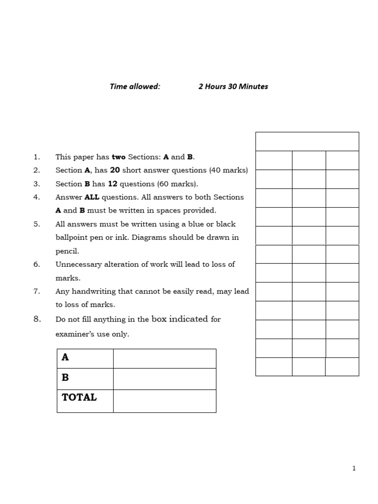 Namagunga Primary P.6 Math Exam 2020 | PDF | Mathematics