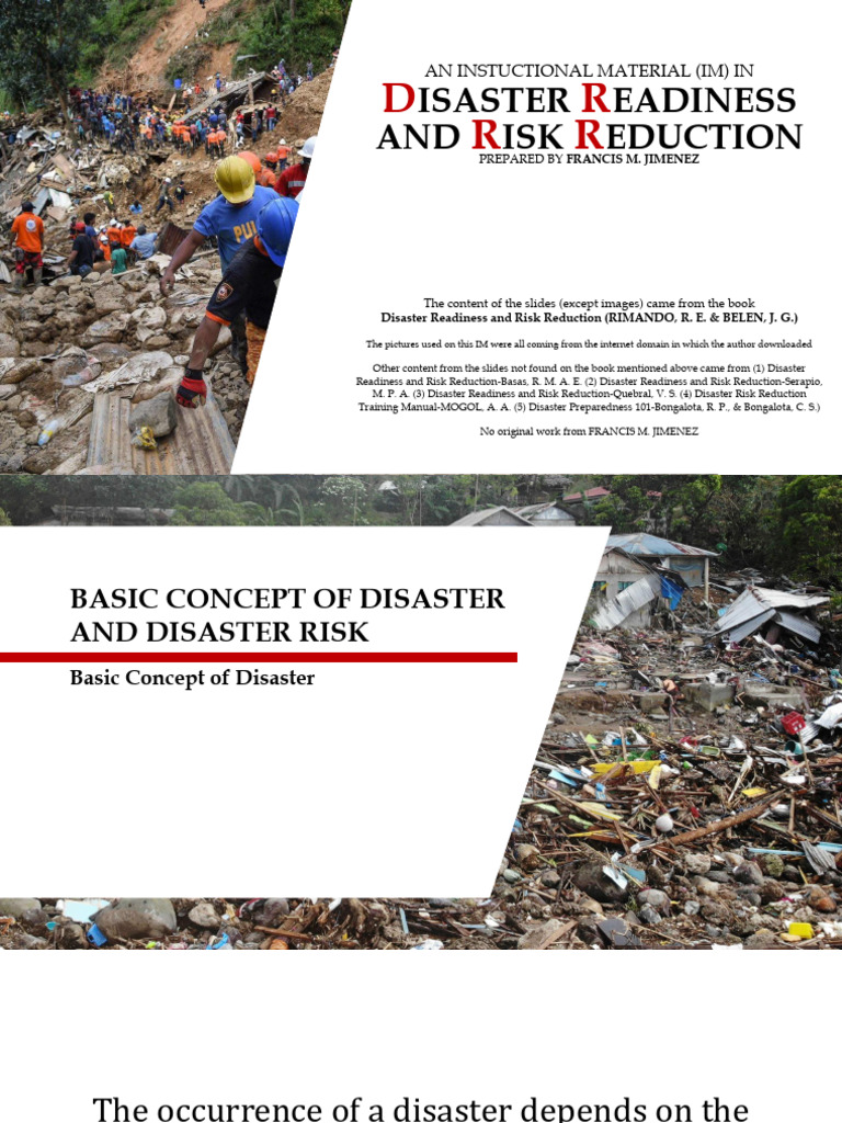 Understanding Disaster Readiness Basics | PDF | Disaster Risk Reduction ...