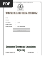VLSI Lab Manual - Digital Cirucit Design Using VHDL