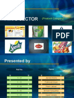 FMCG Sector: (Product Category)