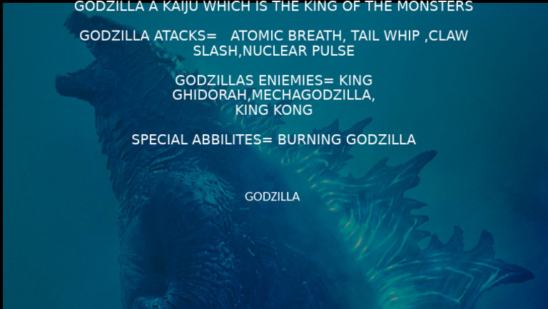 Godzilla | PDF