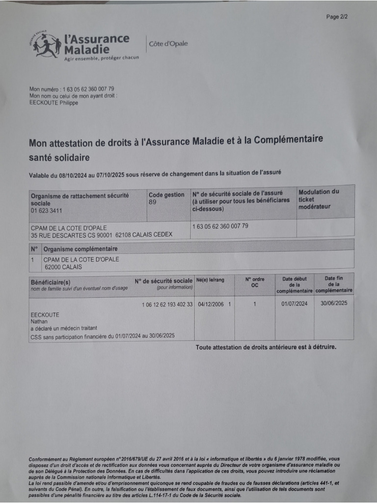Assurance Maladie | PDF