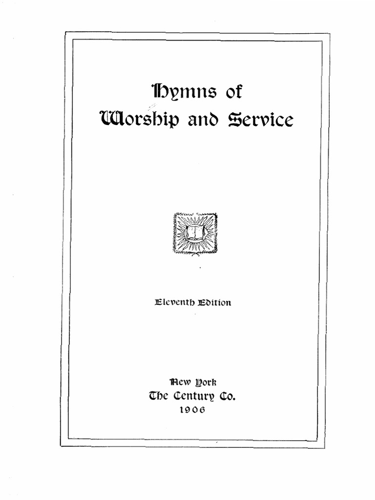 Hymns of Worship and Service | PDF