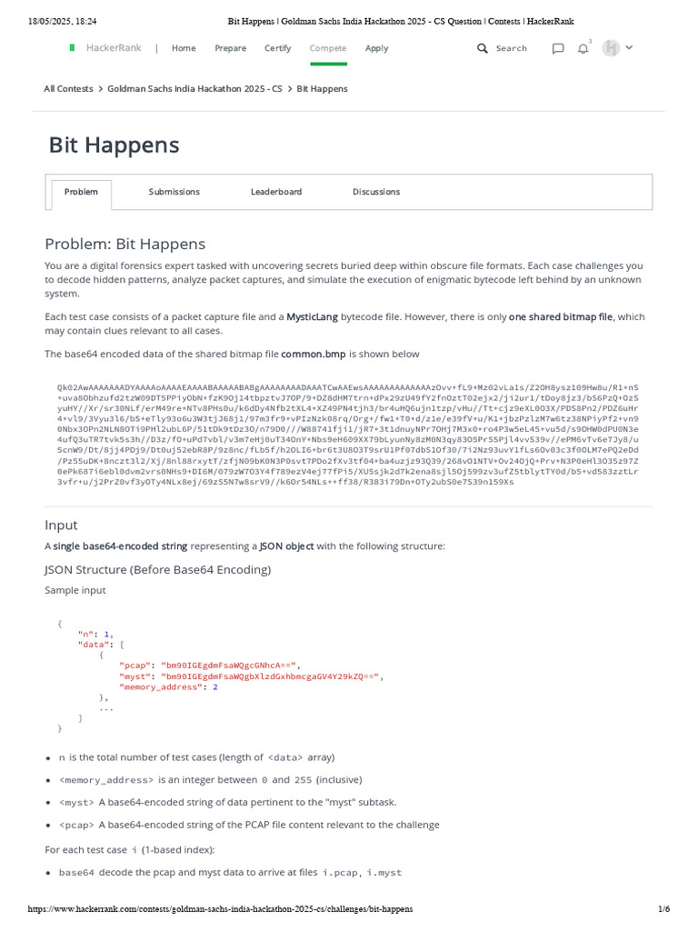 Goldman Sachs India Hackathon 2025 | PDF | String (Computer Science ...
