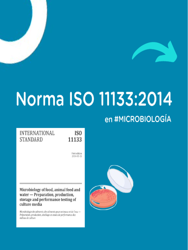 Bios Microbiología - ISO 11133 - 2014 | PDF