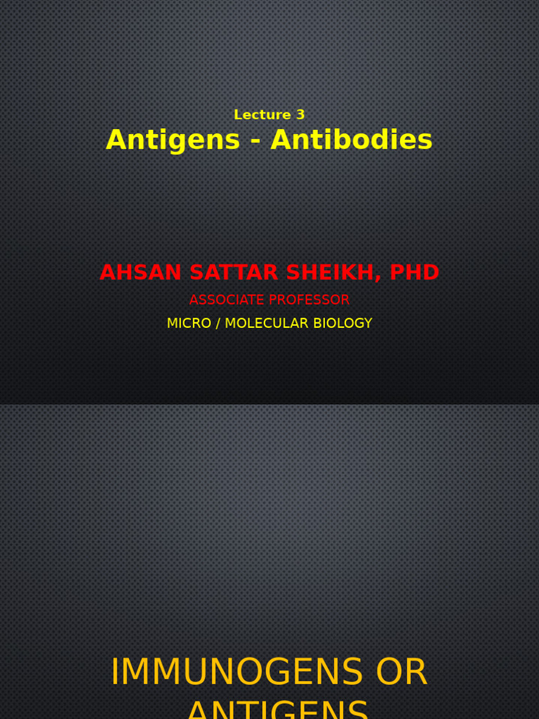 Understanding Antigens and Immunogens | PDF | Antigen | T Cell
