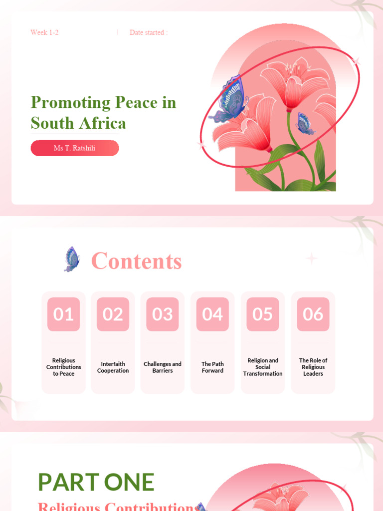 Promoting Peace Through Interfaith Efforts | PDF | Interfaith Dialogue ...
