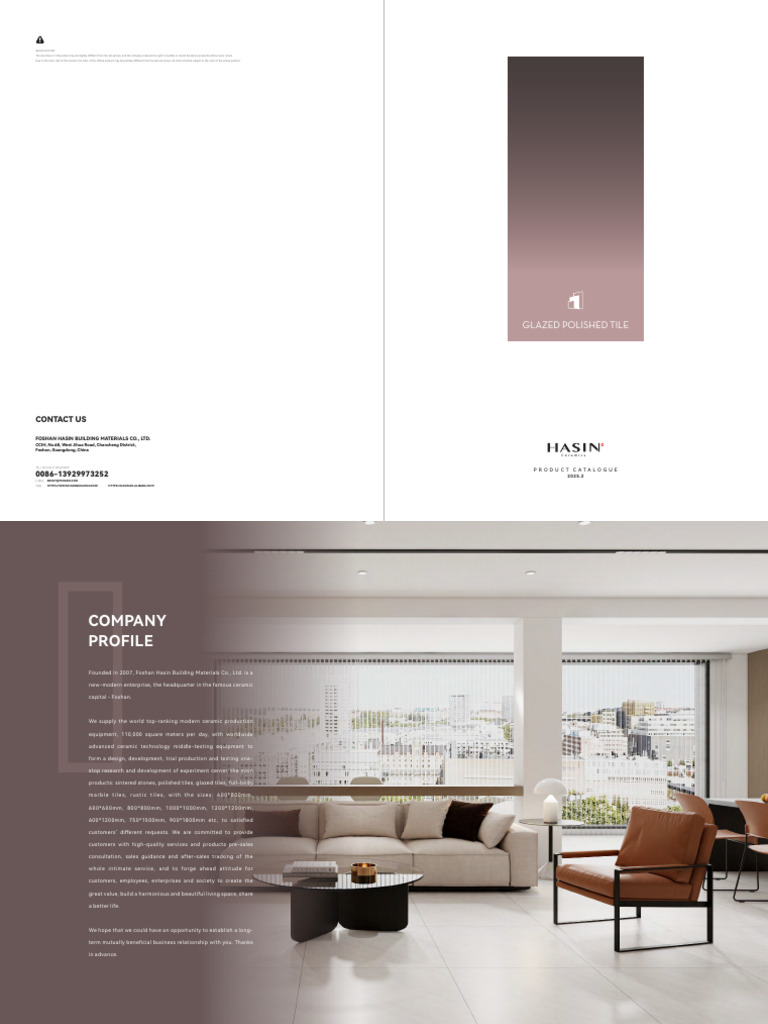 Glazed Polished Tile Product Catalogue | PDF | Tile | Ceramics