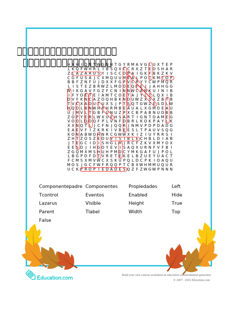 Custom Worksheet Generator Tool | PDF