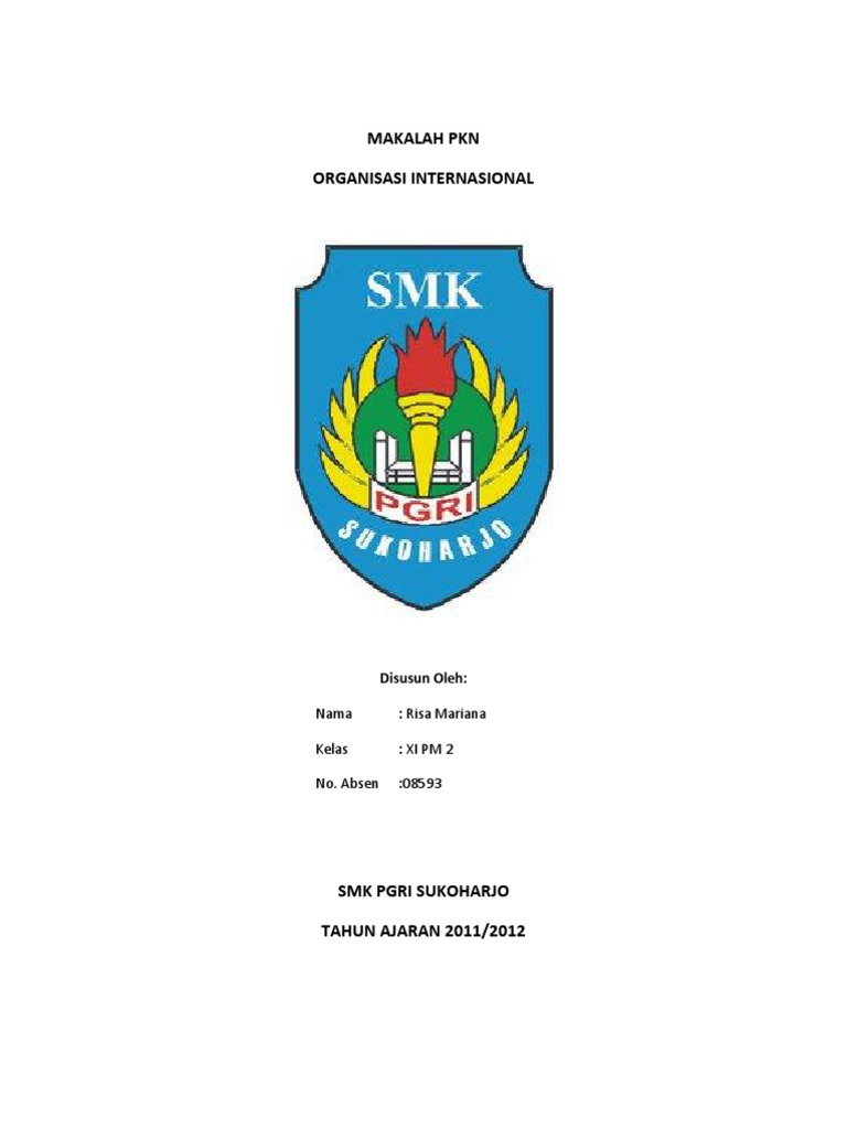 Makalah Organisasi Internasional