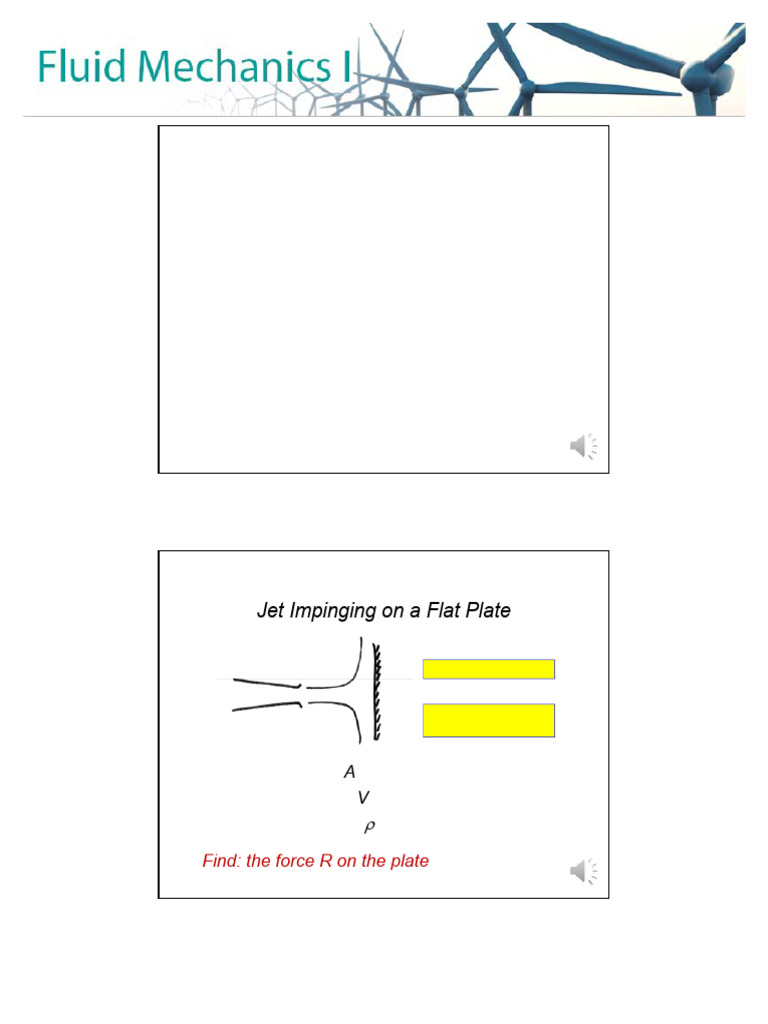 Control Volume Analysis in Fluid Mechanics | PDF | Turbine | Applied ...