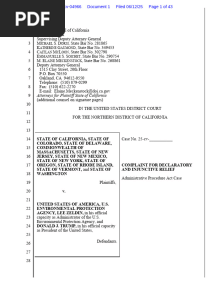 Filed Waiver Resolution Complaint