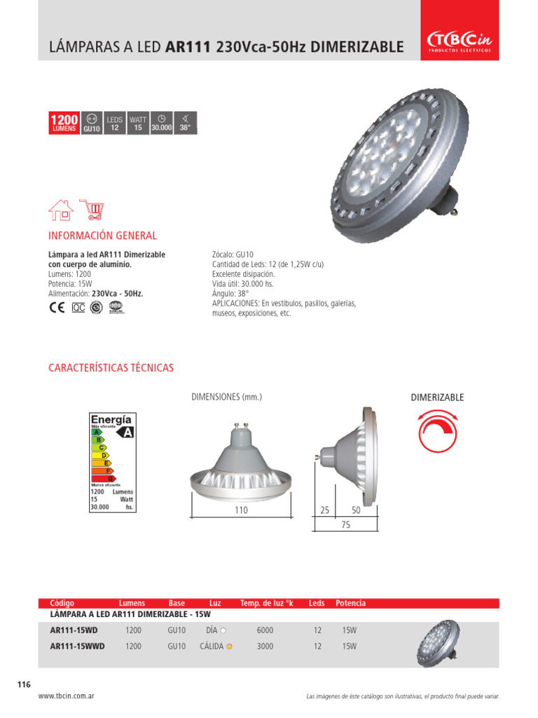 Ar111 15WD | PDF