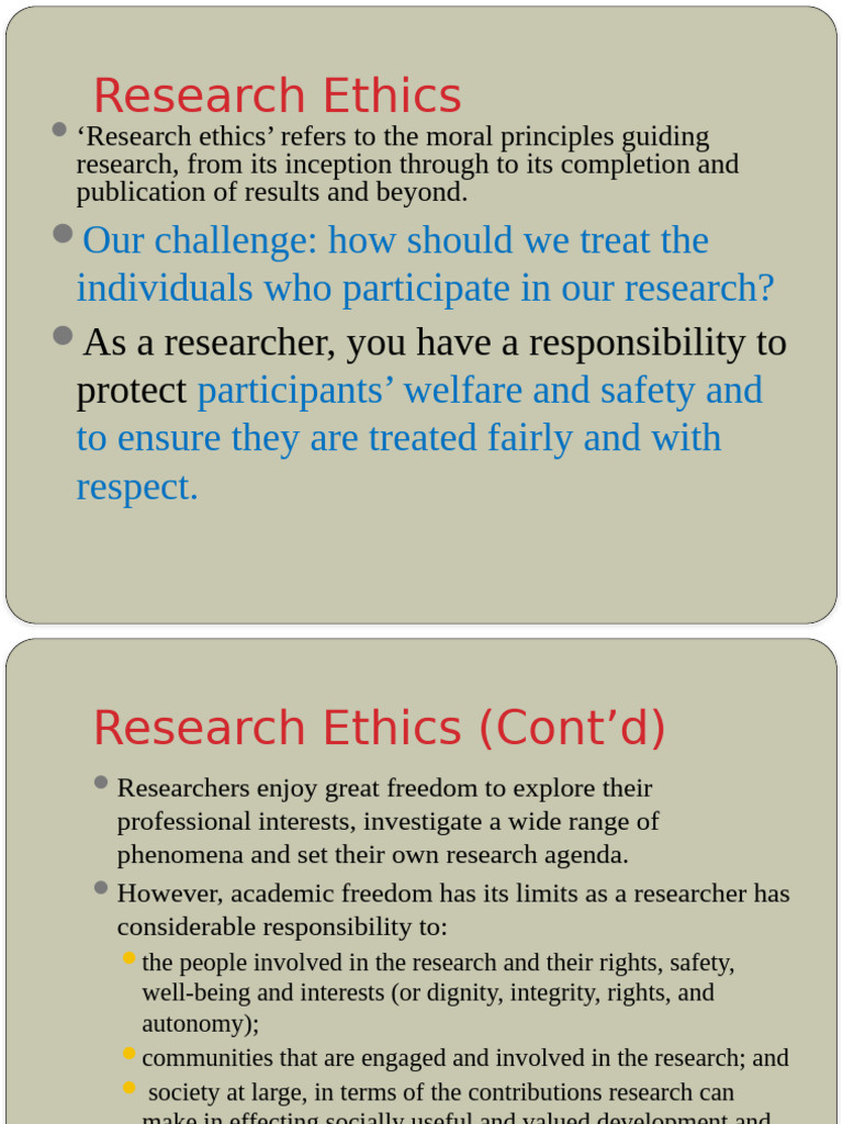 Research Ethics | PDF | Informed Consent | Plagiarism