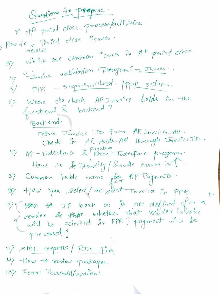 AP Invoice Processing Issues Explained | PDF