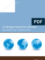 J.P. Morgan Depositary Receipts: Asia-Pacific Year in Review 2010