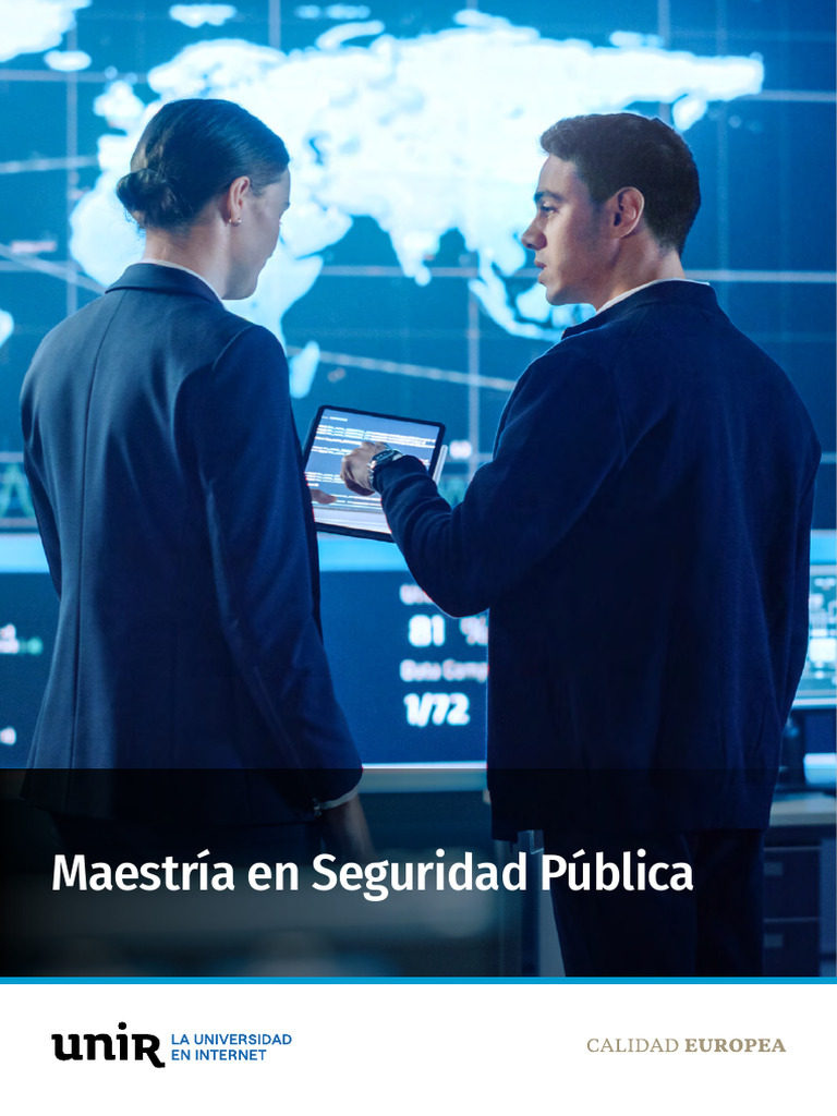 Maestría en Seguridad Pública UNIR México | PDF | La seguridad