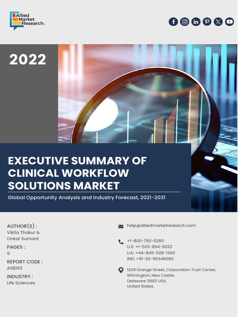ExecutiveSummary Clinical Workflow Solutions Market | PDF | Health Care ...