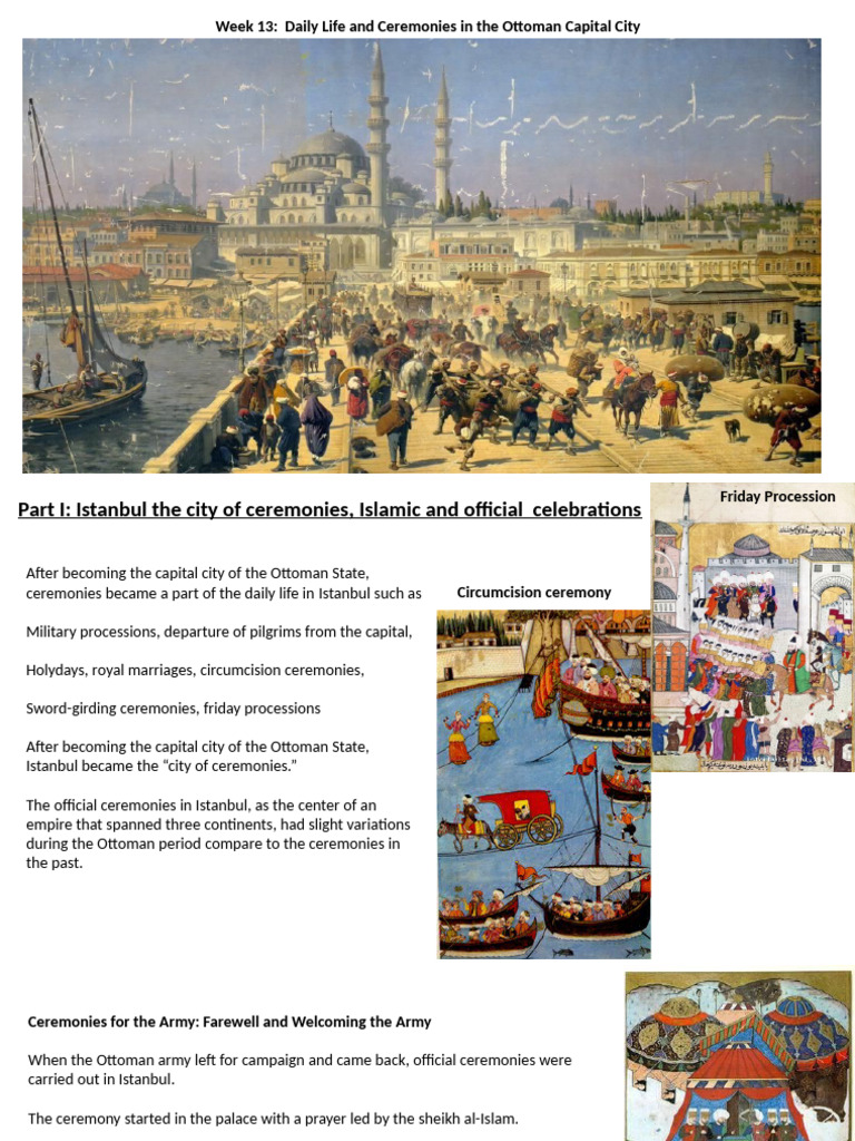 Ottoman Ceremonies in Istanbul's Life | PDF | Politics Of The Ottoman ...