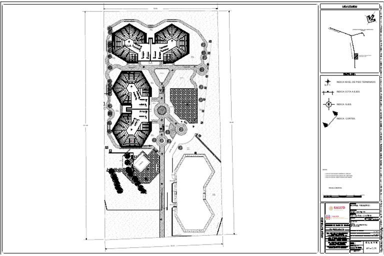 Planta de Conjunto en Jardín Arquitectónico | PDF