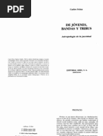 Carles Feixa- De Jovenes Bandas y Tribus