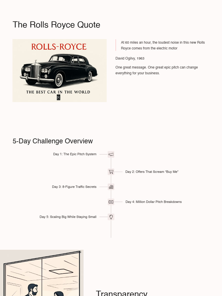 Mastering the Epic Pitch Framework | PDF