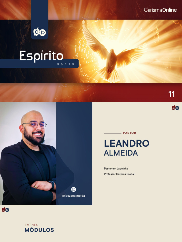Roteiro+de+Estudos+ +Espírito+Santo | PDF | Espírito Santo (religião ...