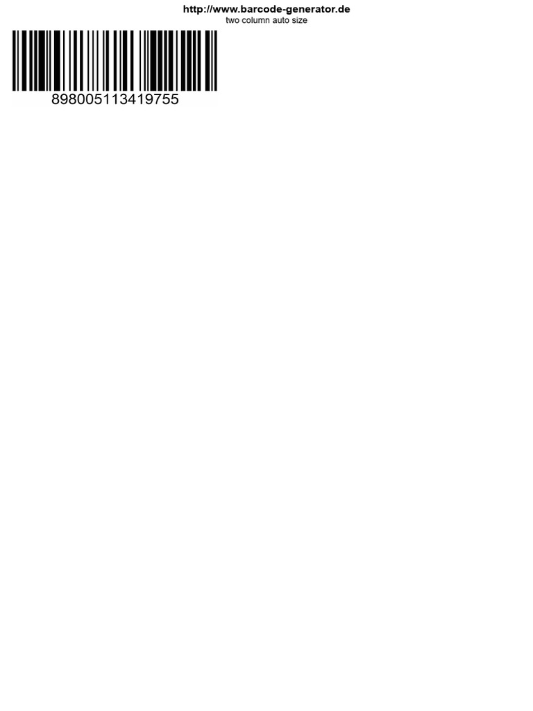 Barcode Generator - de | PDF