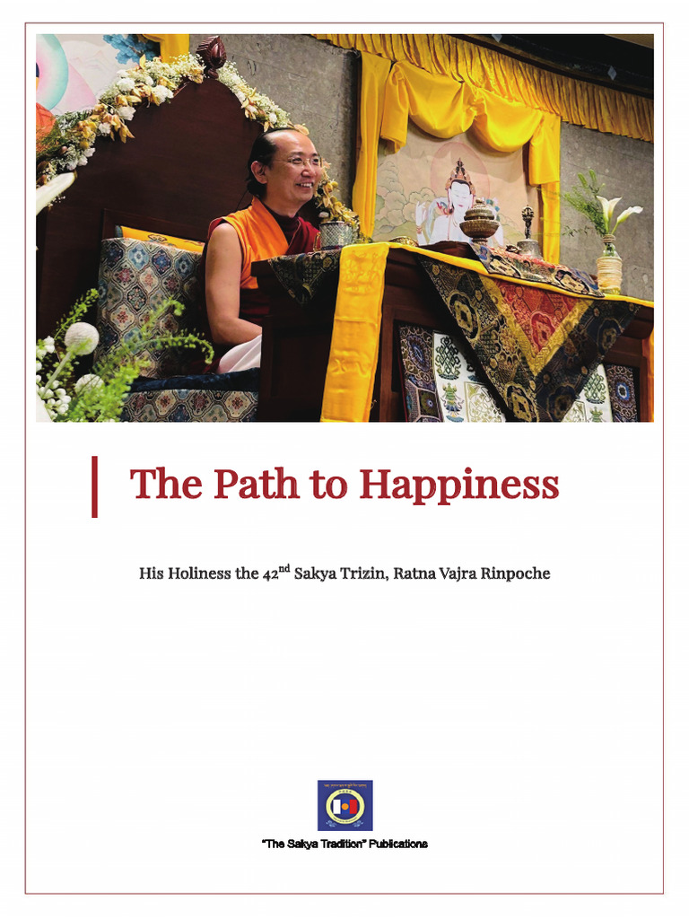 The Path To Happiness | PDF | Happiness | Indian Philosophy