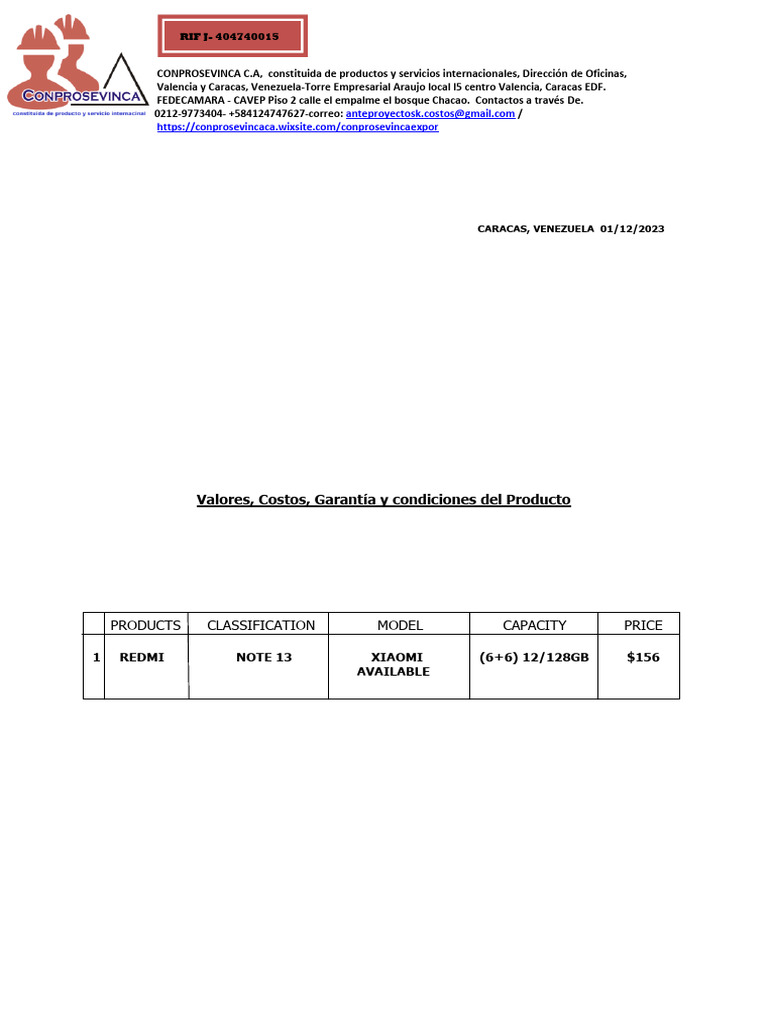Xiaomi Note 13 | PDF