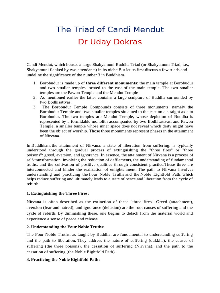 Understanding the Four Noble Truths | PDF | Noble Eightfold Path | Sati ...