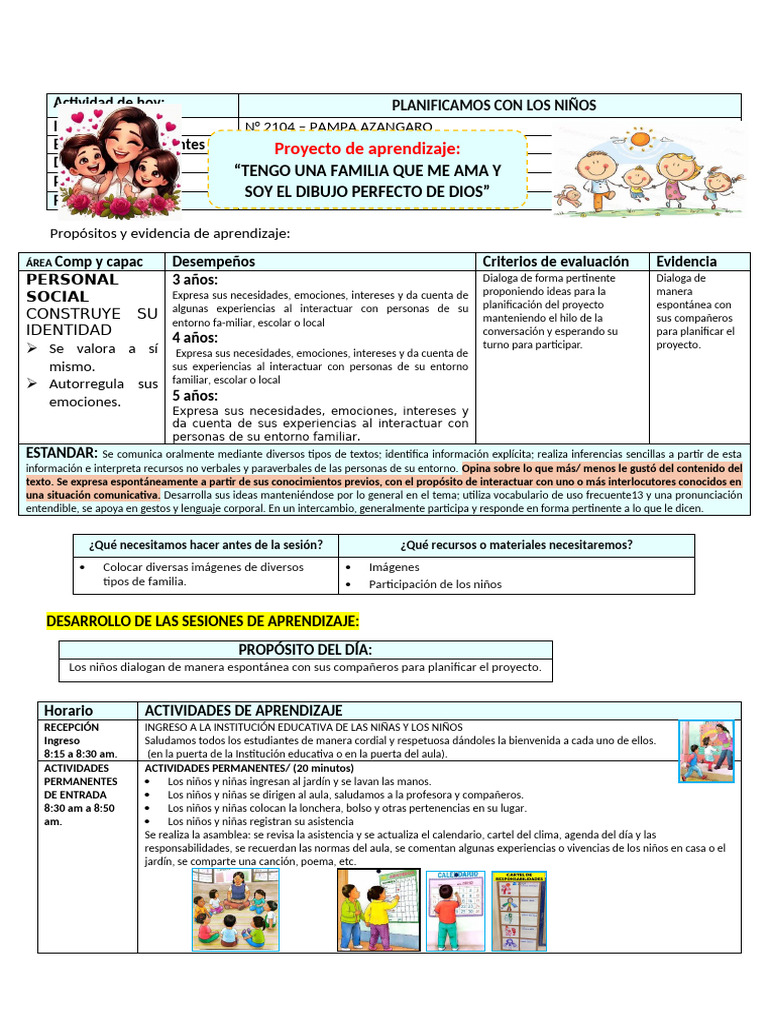 Lunes 05 de Mayo Del 2025 | PDF | Salón de clases | Las emociones