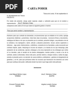 Carta Poder Printaform | PDF