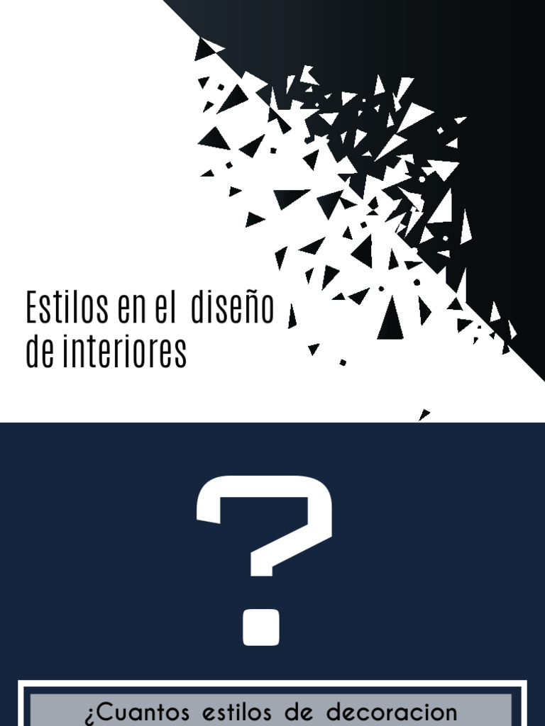 Estilos de Diseño de Interiores | PDF | Mueble | Color
