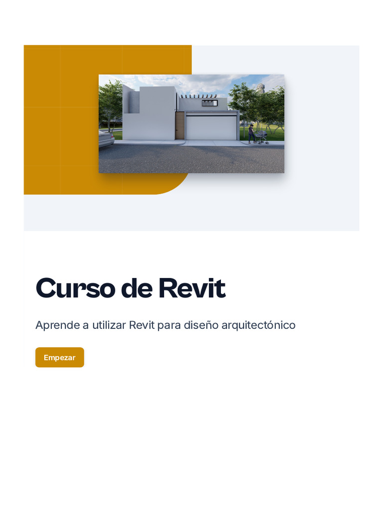 Curso Completo de Revit para Arquitectura | PDF | Autodesk Revit | Diseño