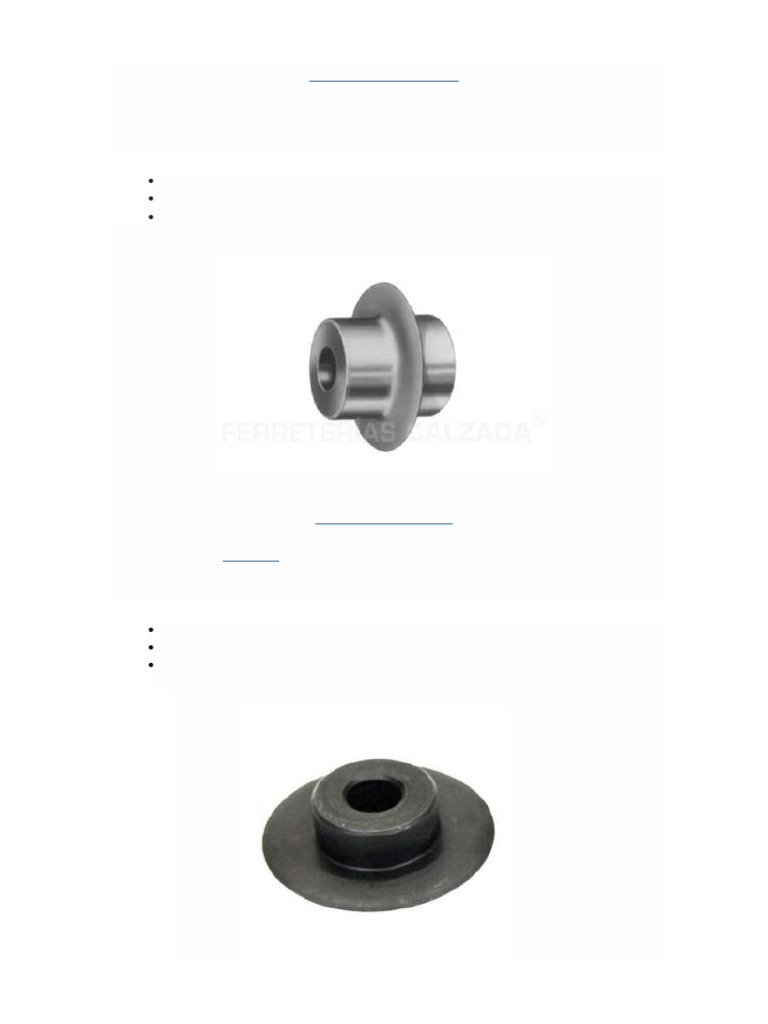 Cuchilla RIDGID 33125 F-229 para cortatubos | PDF