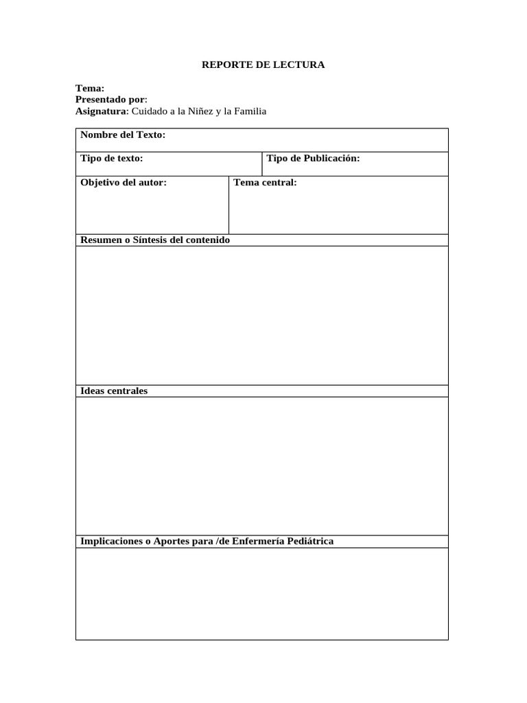 Formato Resumen Analítico en Educación - RAE | PDF