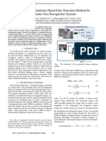 A Motion and Similarity-Base d Fake Detection Method for Biometric Face Recognition Systems