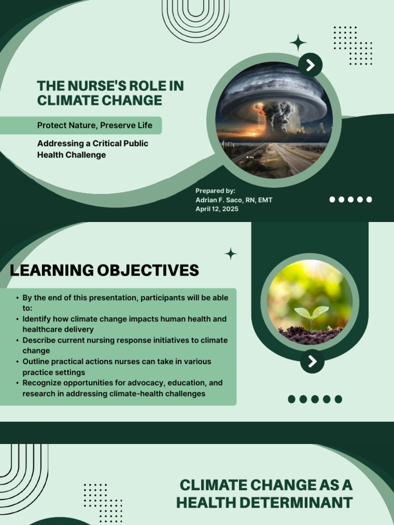 6 The Nurses Role in Climate Change | PDF | Nursing | Climate Change