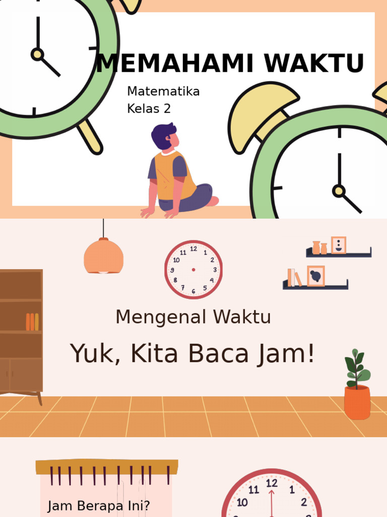 MTK - PPT Matematika Bab 6 Waktu | PDF