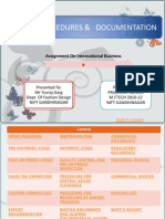 Eport Procedure &amp Documentation