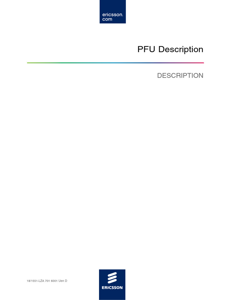 PFU Power Backup Overview | PDF | Electronic Engineering | Computer ...